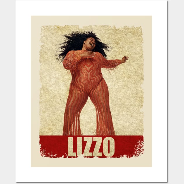 Lizzo - NEW RETRO STYLE Wall Art by FREEDOM FIGHTER PROD